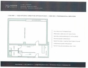 79 Hudson St, Hoboken, NJ à louer Plan de site– Image 2 sur 2