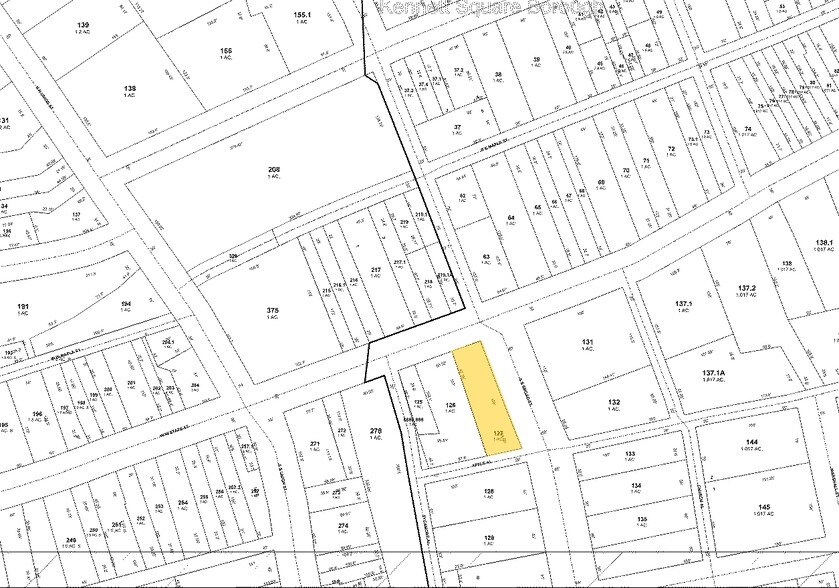 128 E State St, Kennett Square, PA à louer - Plan cadastral – Image 2 sur 5