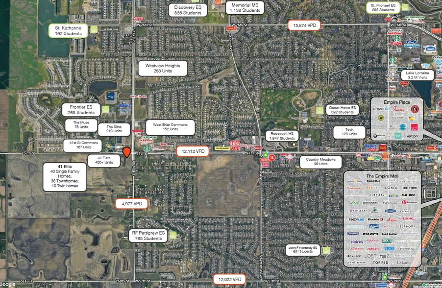 41st Street & Ellis Road South, Sioux Falls, SD à vendre - Photo de l’immeuble – Image 2 sur 4