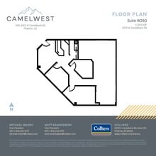 2001 W Camelback Rd, Phoenix, AZ à louer Plan d’étage– Image 1 sur 1