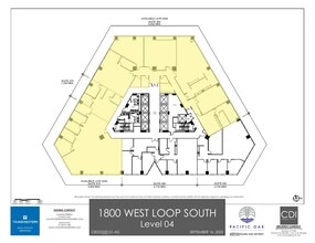 1800 West Loop S, Houston, TX à louer Plan d’étage– Image 1 sur 1
