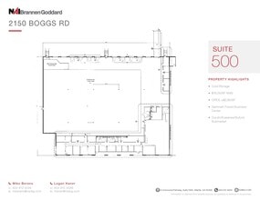 2150 Boggs Rd, Duluth, GA à louer Plan d’étage– Image 1 sur 2