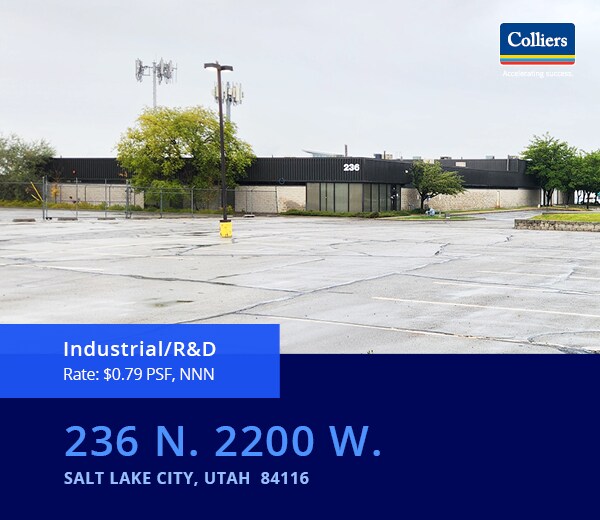 236 N 2200 W, Salt Lake City, UT à louer - Photo de l’immeuble – Image 1 sur 8