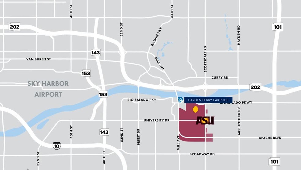 40 E Rio Salado Pky, Tempe, AZ à louer - Vidéo sur l’annonce professionnelle – Image 2 sur 6