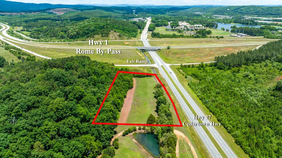 3644 Cedartown Hwy SW, Lindale, GA à vendre - Aérien – Image 1 sur 18