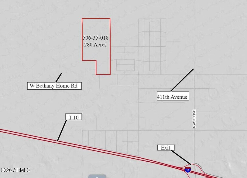 42400 Bethany Home rd, Tonopah, AZ à vendre - Photo de l’immeuble – Image 1 sur 1