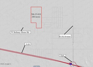Plus de détails pour 42400 Bethany Home rd, Tonopah, AZ - Terrain à vendre