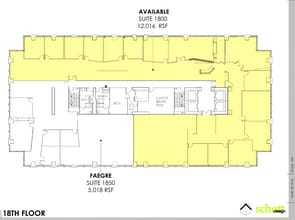 300 N Meridian St, Indianapolis, IN à louer Plan d’étage– Image 1 sur 1