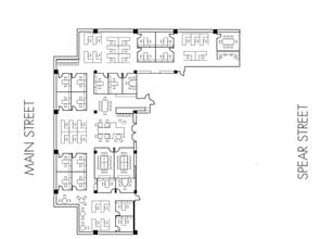 221 Main St, San Francisco, CA à louer Plan d’étage– Image 1 sur 4