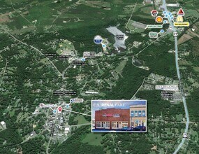 306 Main St, Edgefield, SC - VUE AÉRIENNE  vue de carte