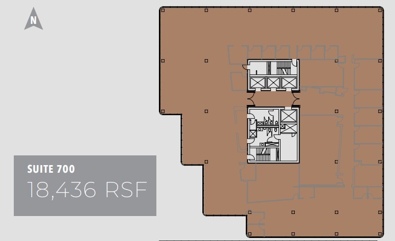 175 E 400 S, Salt Lake City, UT à louer Plan d’étage– Image 1 sur 1