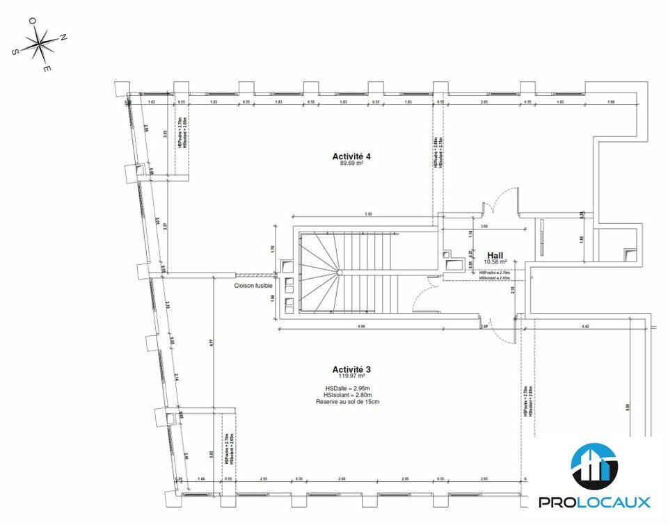 Bureau dans Le Pont-de-Claix à vendre Plan d’étage– Image 1 sur 5