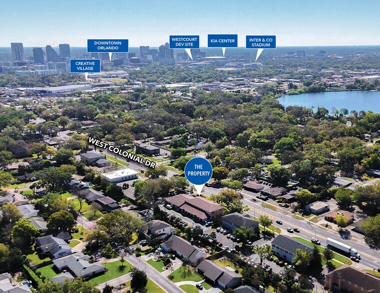 1805 W Colonial Dr, Orlando, FL à louer - Aérien – Image 2 sur 16