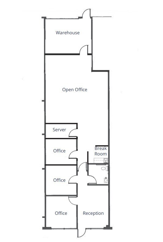 7020 Koll Center Pky, Pleasanton, CA à louer Plan d’étage– Image 1 sur 1