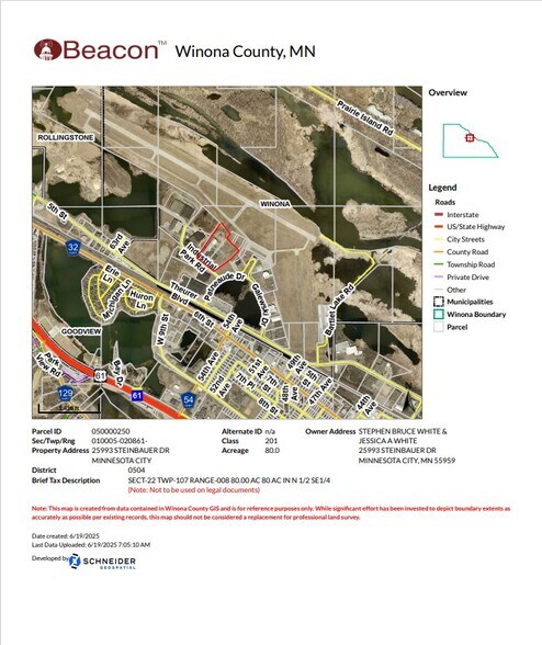 5676 Industrial Park Rd, Winona, MN à louer - Photo de l’immeuble – Image 1 sur 17