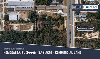 Plus de détails pour 6480 S Suncoast Blvd, Homosassa, FL - Terrain à vendre