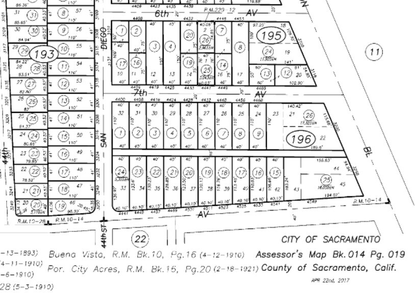 3258 Stockton Blvd, Sacramento, CA à louer - Plan cadastral – Image 2 sur 11