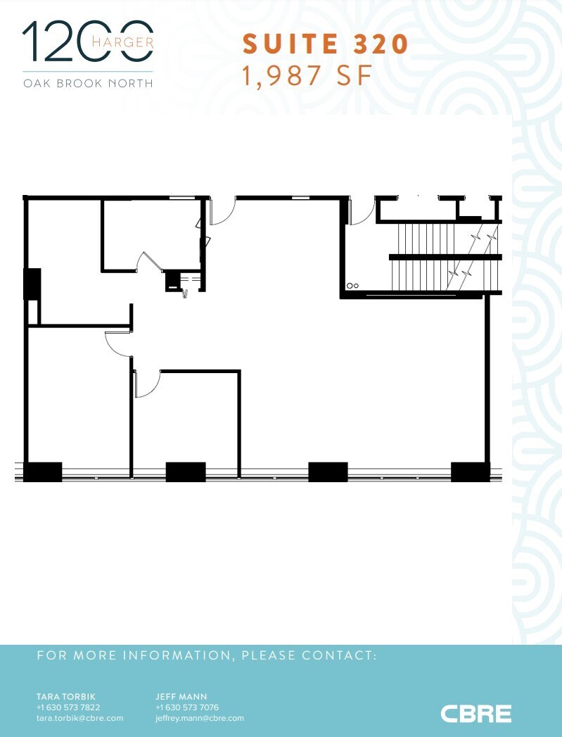 2-564 Oakbrook Ctr, Oak Brook, IL à louer Plan d’étage– Image 1 sur 1