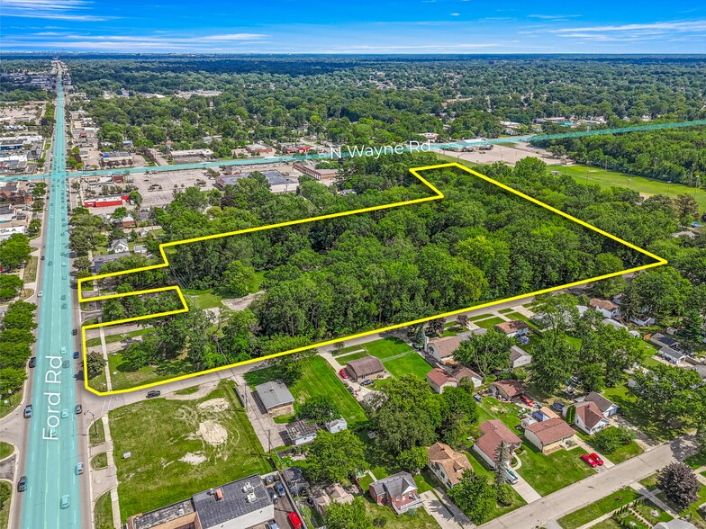 35777 Ford Rd, Westland, MI à vendre - Aérien – Image 3 sur 4