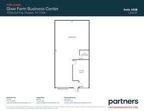 15255 Gulf Fwy, Houston, TX à louer Plan de site– Image 1 sur 1