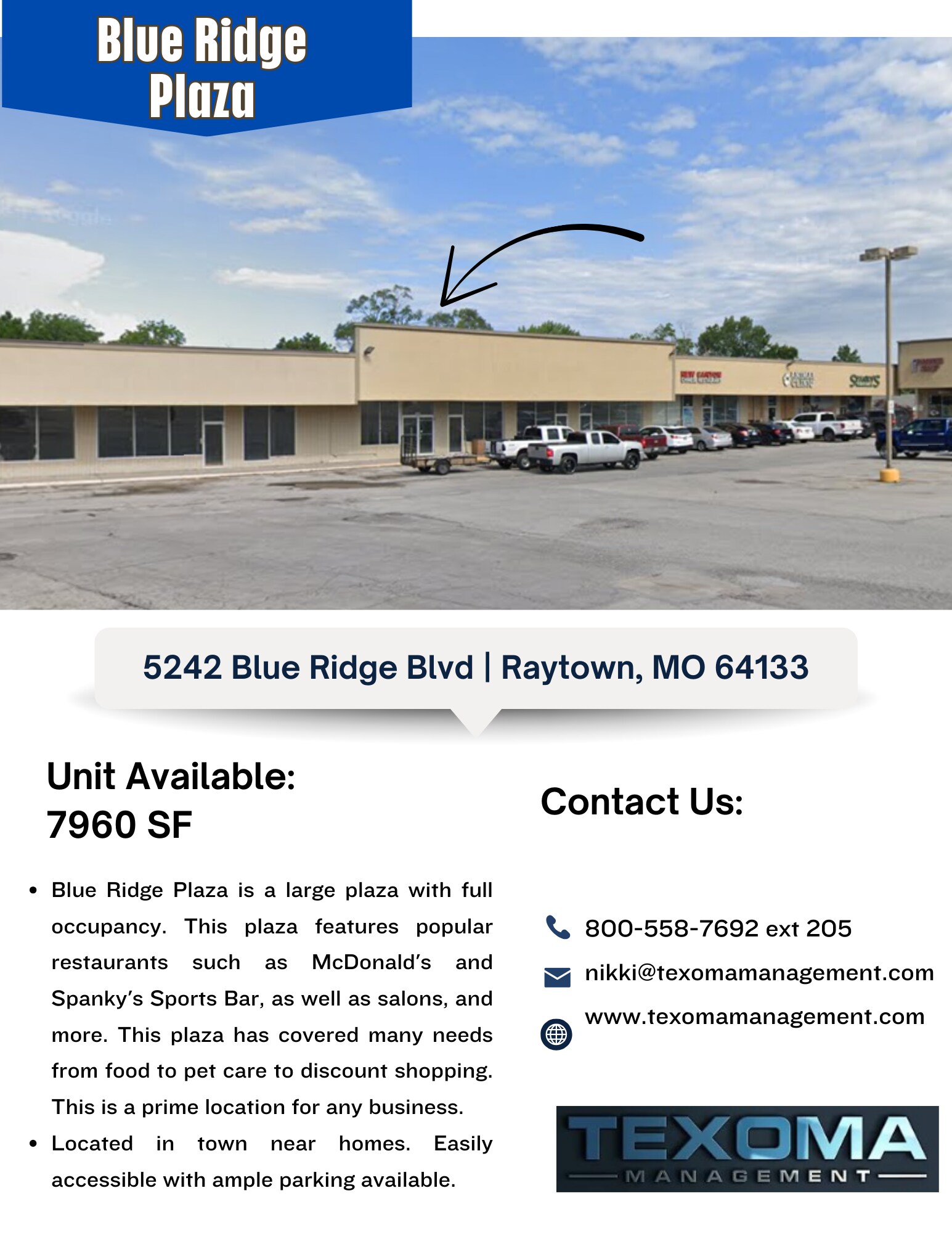 5210-5252 Blue Ridge Blvd, Raytown, MO à louer Photo de l’immeuble– Image 1 sur 10