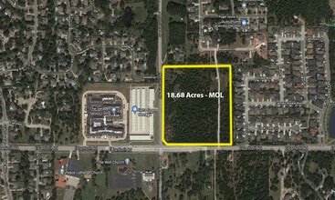 NEC E Danforth Rd & N Coltrane Rd, Edmond, OK - VUE AÉRIENNE  vue de carte