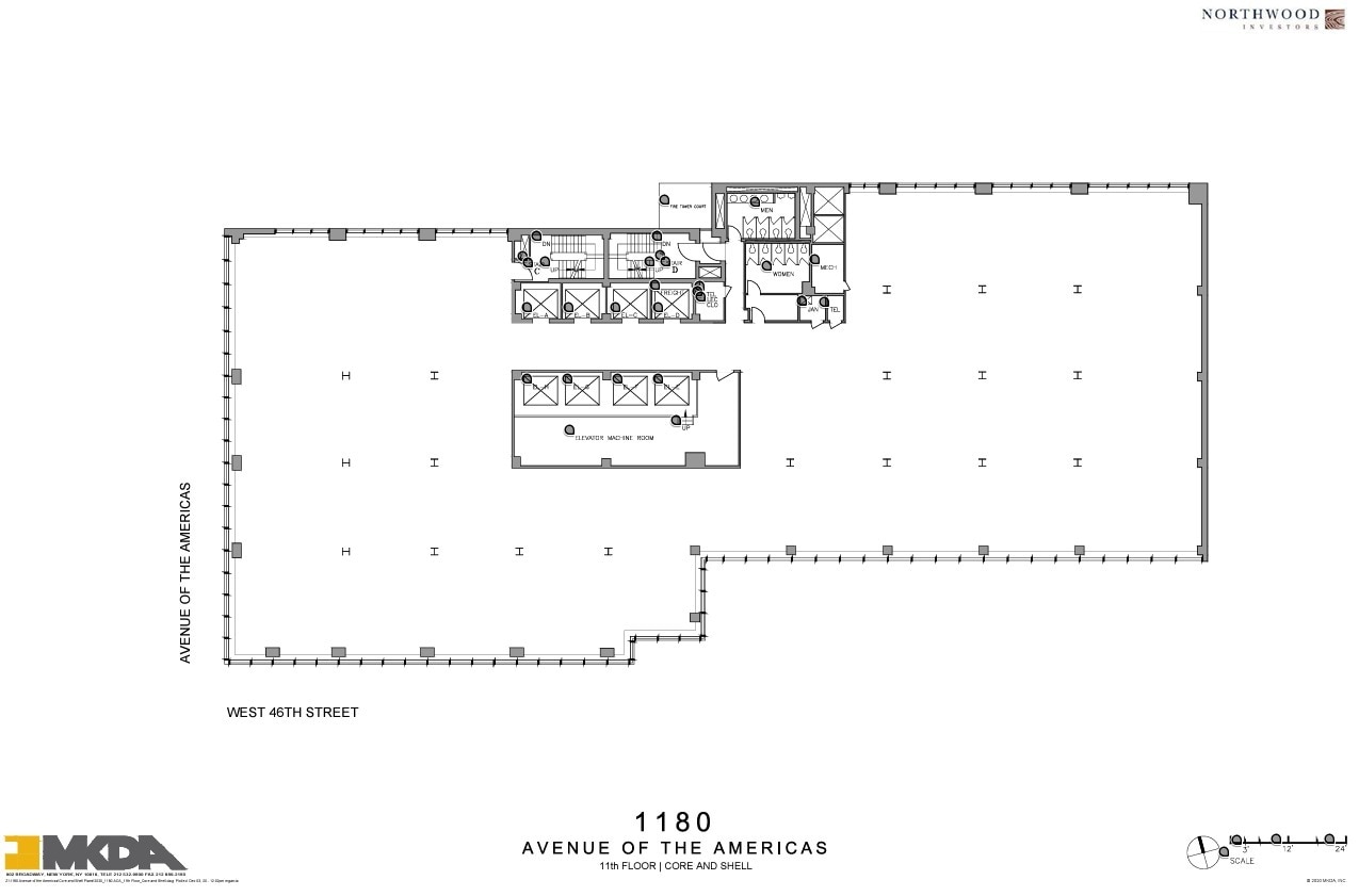 1180 Avenue of the Americas, New York, NY à louer Plan d’étage– Image 1 sur 1