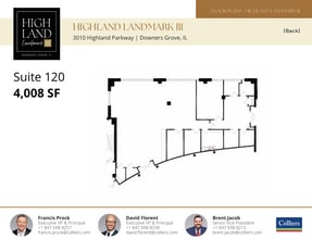 3010 Highland Pky, Downers Grove, IL à louer Plan d’étage– Image 1 sur 1