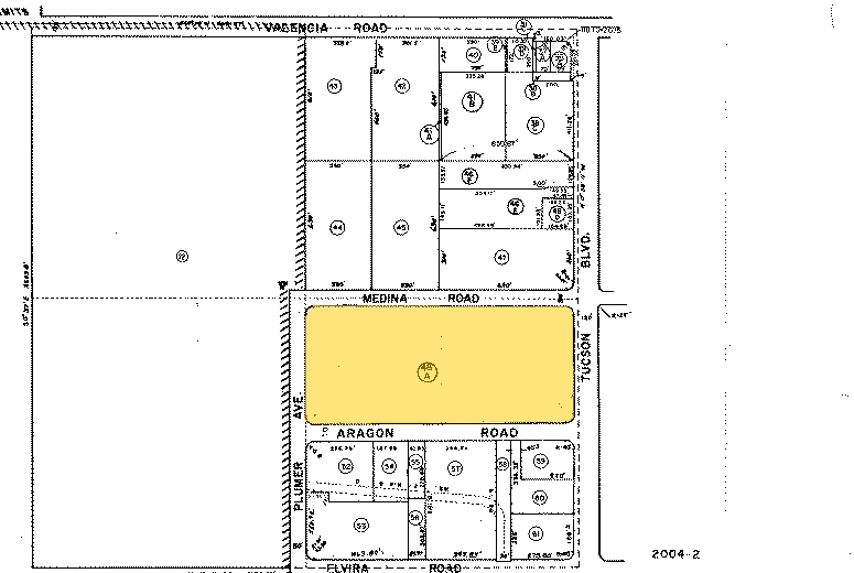 2385 E Aragon Rd, Tucson, AZ à vendre - Plan cadastral – Image 3 sur 3