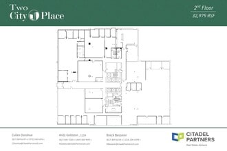 100 Throckmorton St, Fort Worth, TX à louer Plan d’étage– Image 1 sur 1