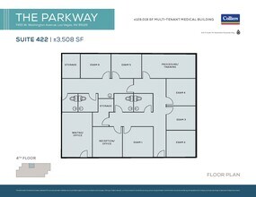 7455 W Washington Ave, Las Vegas, NV à louer Plan d’étage– Image 1 sur 1