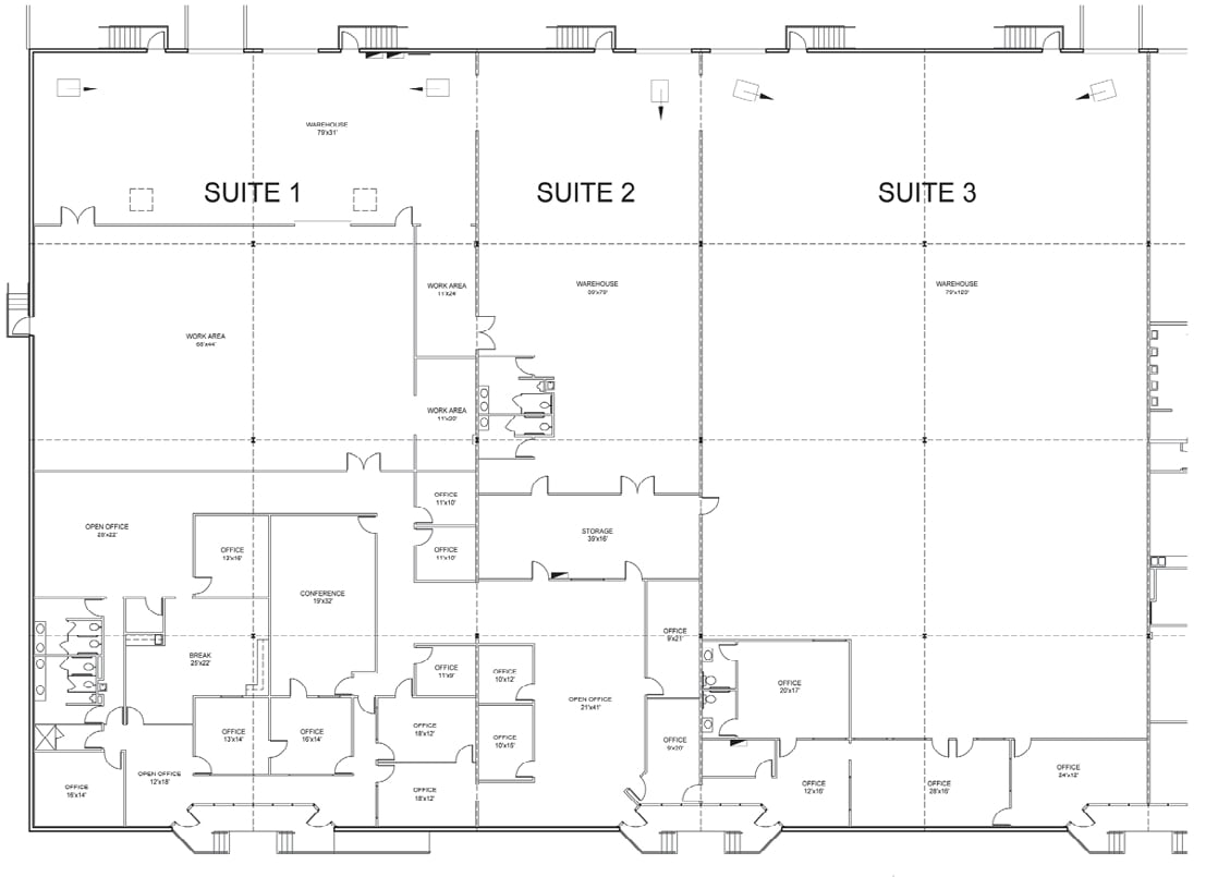 1401 Summit Ave, Plano, TX à louer Plan d’étage– Image 1 sur 1