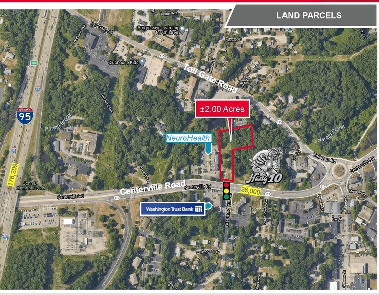 203 Centerville Rd, Warwick, RI à louer - Aérien – Image 2 sur 7
