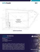 17707 S Santa Fe Ave, East Rancho Dominguez, CA à louer Plan de site– Image 1 sur 1