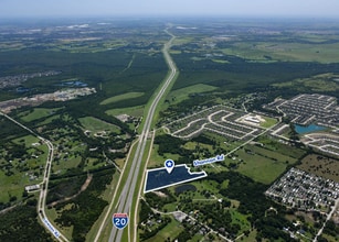 SWC of Interstate 20 & Shannon Road, Mesquite, TX - VUE AÉRIENNE  vue de carte - Image1