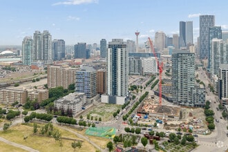 611 7th Av SE, Calgary, AB - Vue aérienne vue de carte