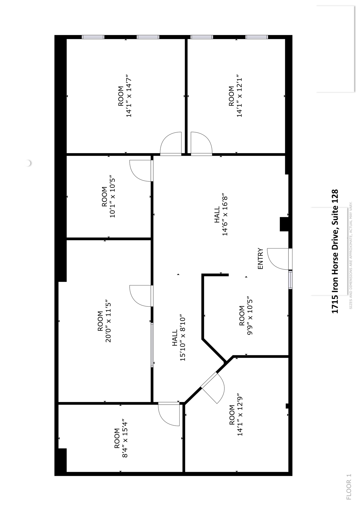 1715 Iron Horse Dr, Longmont, CO à louer Plan d’étage– Image 1 sur 1