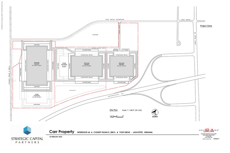 6445 E 200 S, Lafayette, IN à vendre - Plan de site – Image 2 sur 2