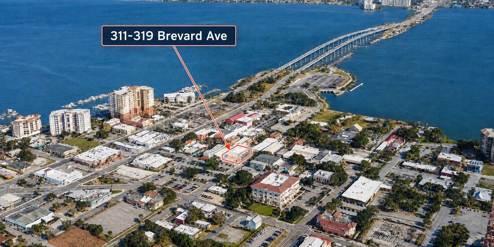 319 Brevard Ave, Cocoa, FL à louer - Aérien – Image 3 sur 6