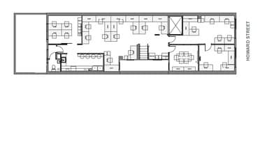 948-950 Howard St, San Francisco, CA à louer Plan d’étage– Image 1 sur 1