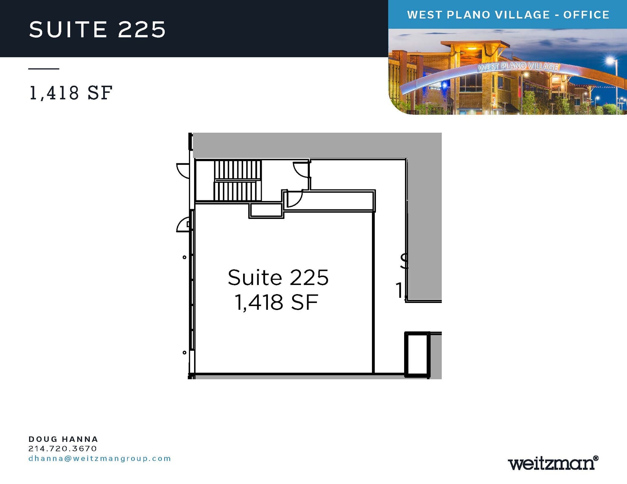 Dallas North Tollway, Plano, TX à louer Plan d’étage– Image 1 sur 1