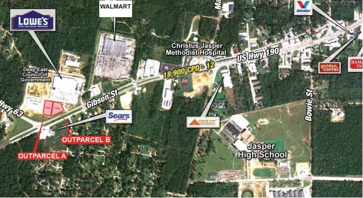 900 W Gibson St, Jasper, TX à vendre Photo principale– Image 1 sur 4