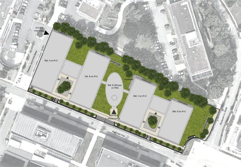 1 Rue Edith Piaf, Saint-Herblain à louer - Plan de site – Image 2 sur 6