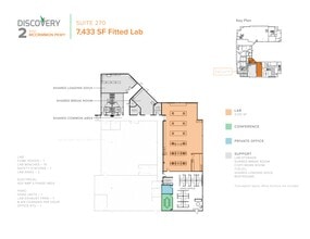 5151 McCrimmon Pky, Morrisville, NC à louer Plan de site– Image 2 sur 4
