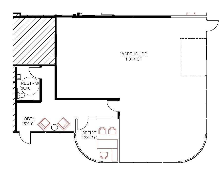 1275 Kennestone Cir, Marietta, GA à louer Plan d’étage– Image 1 sur 1