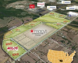 7101 N Lakewood Ave E, Tulsa, OK - Vue aérienne  vue de carte