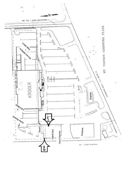 855 Coshocton Rd, Mount Vernon, OH à louer - Plan d’étage – Image 2 sur 2
