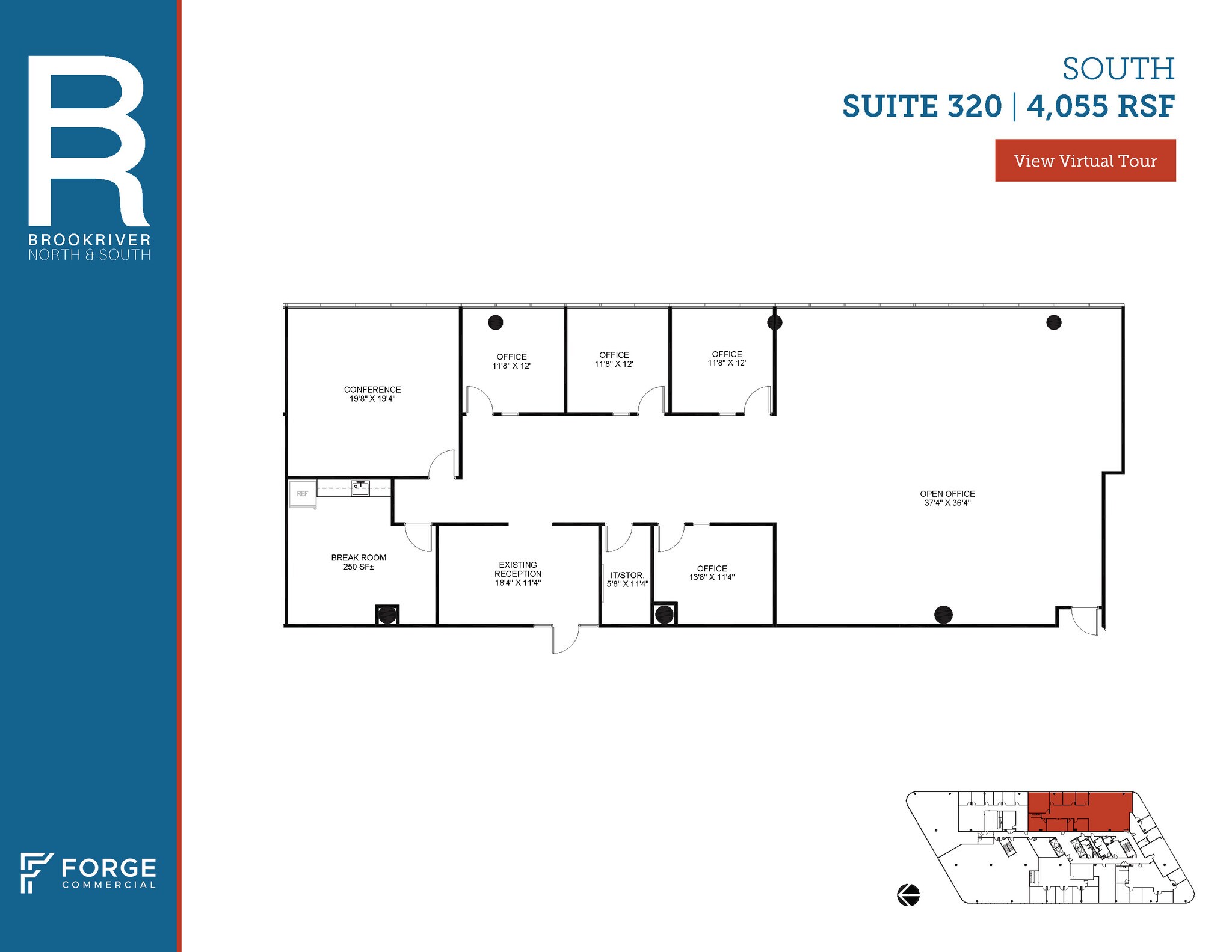 8200 Brookriver Dr, Dallas, TX à louer Plan d’étage– Image 1 sur 5