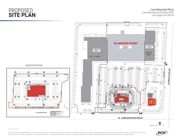 4870 W Lone Mountain Rd, Las Vegas, NV à louer - Aérien – Image 3 sur 5