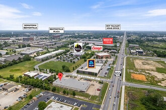1380 SW Westpark Dr, Bentonville, AR - Vue aérienne vue de carte - Image1